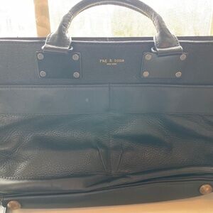 Rag and bone pilot bag in black